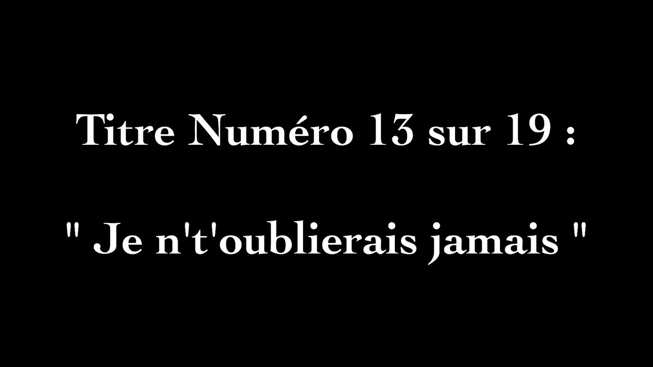 Kobita - Je n't'oublierais jamais