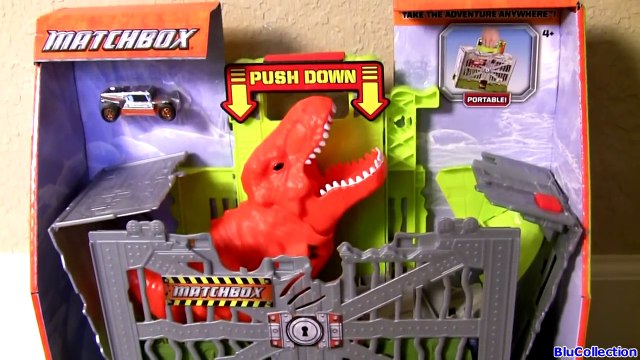 Dino Breakout Playset Jurassic T-Rex Dinosaur Eats Dinoco Lightning McQueen Disney Pixar Cars
