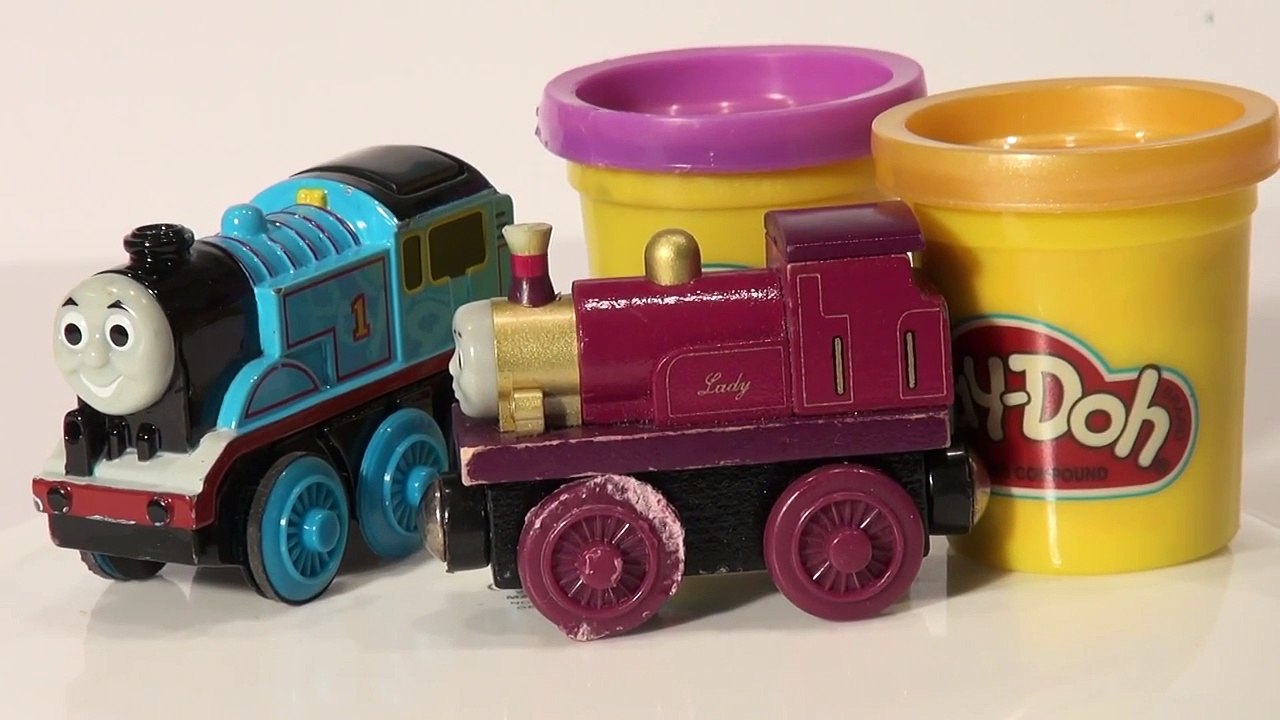 Play Doh Thomas and Friends we make Lady from Play Doh, Lady from the Magic Railway