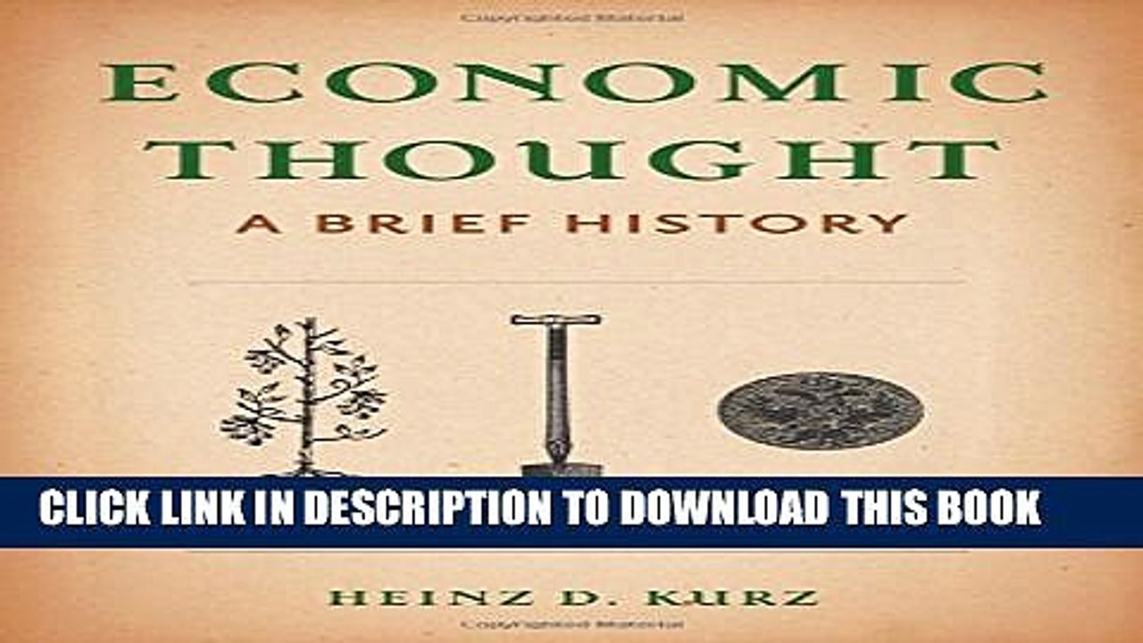 [PDF] Economic Thought: A Brief History Popular Online