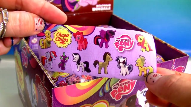 My Little Pony Chupa Chups Surprise Box of Eggs Toys MLP Unboxing Review Mi Pequeño Poni