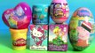 TOYS SURPRISE Glitzi Globes Disney Princess Peppa Pig Hello Kitty Play Doh Egg Surprise Hadas Elsa