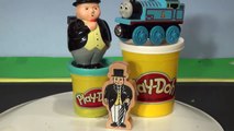 Thomas and Friends, we use Play Doh to build Sir Topham Hatt , the Fat Controller.