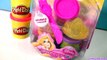 Kit Play Doh Sparkle with Glitter Princess Rapunzel Disney Tangled - Play Doh Brillante con glitter