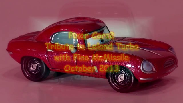 Disney Pixar Cars2 Tribute to Leland Turbo, with Finn McMissile and Professor Z in Night Vision