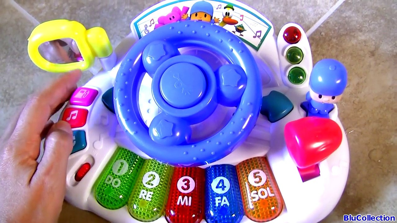 Drive Pocoyo Car Piano Driver with Songs Lights n Sounds Juguete