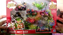 Angry Birds Go! Micro Drifters Cars TELEPODS Deluxe Multi Pack toy review Disney Pixar car toys