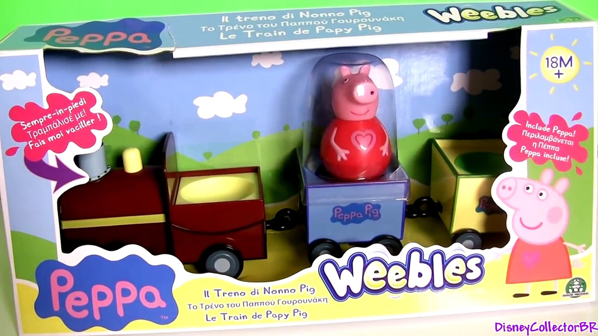 peppa pig weebles train
