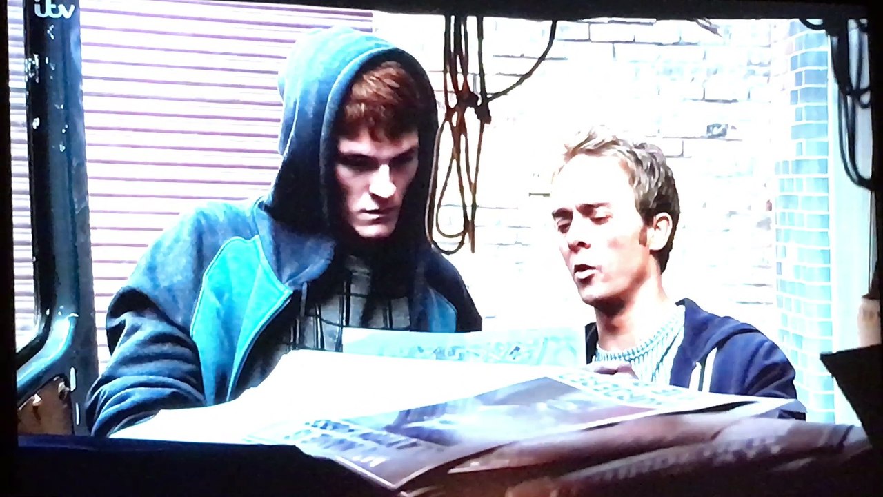 coronation street 2016 David platt scenes