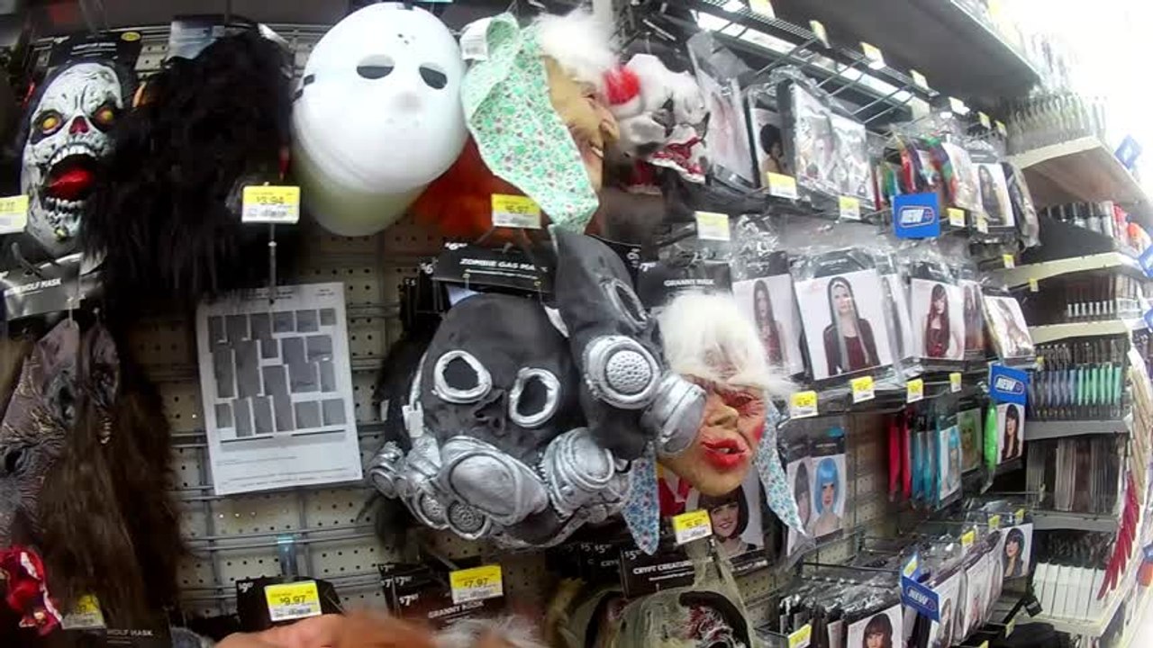 Halloween Horse Mask| Scares My Kid Inside Walmart.