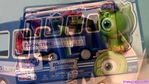 Monster Roll A Scare School Bus Playset Monsters University Mike Wazowski Toy Disney Pixar toys