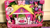 Minnie Mouse Jump n Style Pony Stable Playset from Minnies BowTique Disney Junior MagiClip Outfits