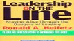 [Read PDF] Leadership on the Line: Staying Alive through the Dangers of Leading Ebook Free