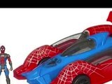 Coche Juguete Marvel Hasbro Amazing Spiderman All-Mission Racer , Hombre Araña Coche Juguete