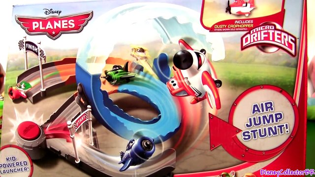 Micro Drifters Air Dare Loop Track Set Playset Disney Pixar Cars Planes Franz Fliegenhosen Review