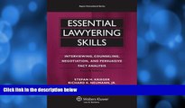 different   Essential Lawyering Skills, 4th Edition (Aspen Coursebooks)