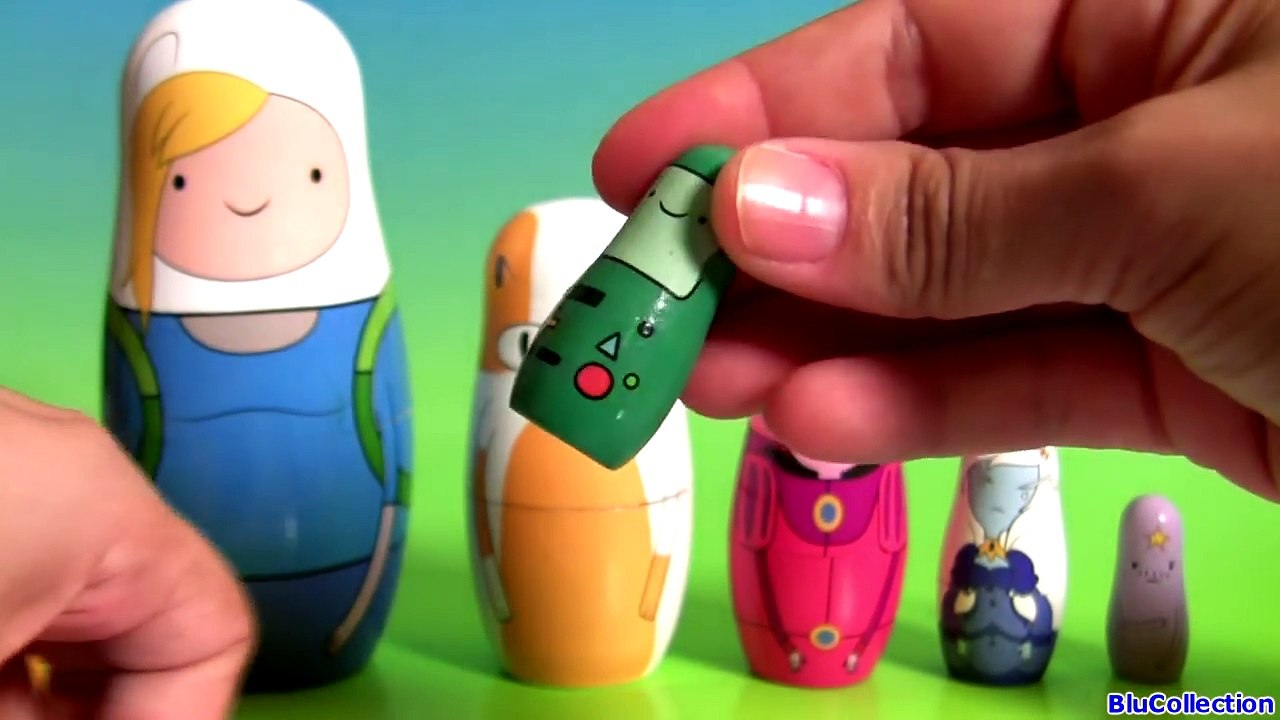 Adventure Time Stacking Cups Nesting Toys Surprise with Fionna Finn