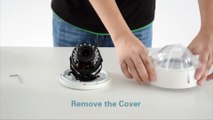 How to Install Vandal Dome Camera on the Wall or Ceiling