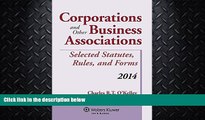 FAVORITE BOOK  Corporations and Other Business Associations Selected Statutes, Rules, and Forms
