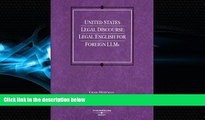 different   United States Legal Discourse: Legal English for Foreign LLMs (American Casebook
