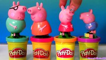 Play Doh Peppa Pig Stamper Play Dough Mummy Pig Stamp Using Talking Peppa Pig Car