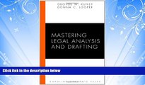 different   Mastering Legal Analysis and Drafting (Carolina Academic Press Mastering)
