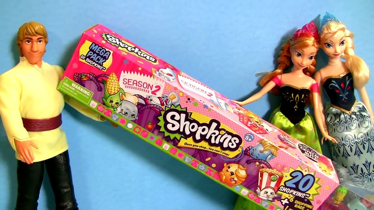 20 Shopkins Mega Pack Tube ❤ NEW ❤ new Disney Frozen Kristoff Elsa Princess Anna dolls