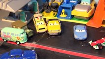 Thomas The Train get Hydrowheels with Lightning McQueen and Mater, from Pixar Cars in Radiator Sprin