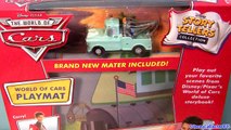 Disney Playmat with Brand New Mater Cars diecast StoryTellers World of Cars collection