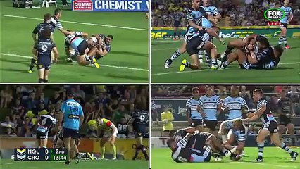 2016 NRL Round 1 - Cowboys vs Sharks Highlights