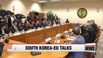 S. Korea, EU agree to cooperate to end N. Korea's nuclear program