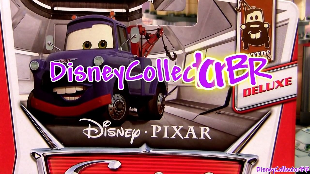 new Cars 2 Ivan Mater Deluxe Mattel Diecast Disney 1:55 scale Carl Attrezzi Cricchetto Maters toys