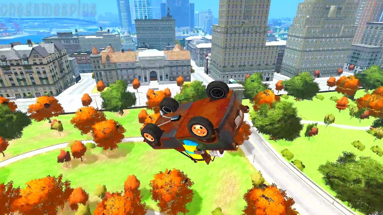 Nursery Rhymes Disney cars Tow Mater & Francesco Bernoulli with Minions Children s Songs !