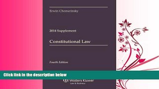 FAVORITE BOOK  Constitutional Law Case Supplement