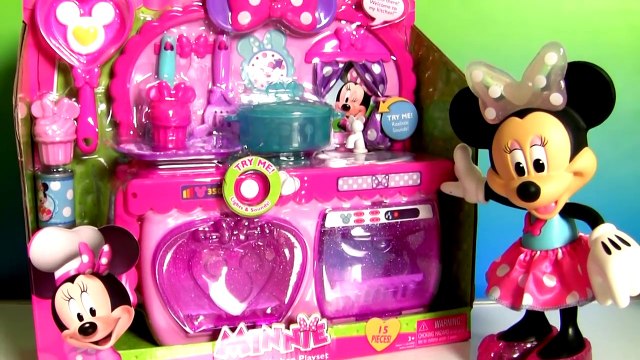 Play Doh Minnies BowTique Bowtastic - La Boutique de Minnie Cuisine - Cocina Los Cuentos de Minnie