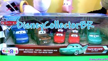 Flos V8 Cafe 5-pack Cars Disney Pixar TRU Toysrus Waitress Mia Tia - Flo with tray diecast