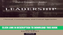[PDF] Leadership: Classical, Contemporary, and Critical Approaches Popular Online