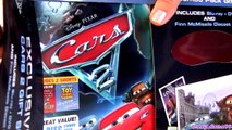 Cars 2 blu-ray DVD w/ Ransburg Finn McMissile Walmart Disney Pixar metallic finish