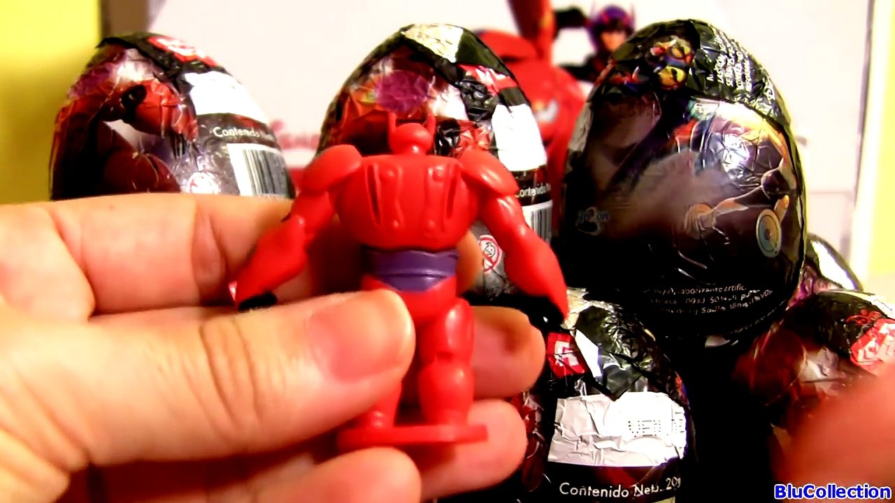 Disney Big Hero 6 Hiro & Baymax Toy Surprise Eggs Grandes Héroes Huevos Sorpresa by Toys Collector