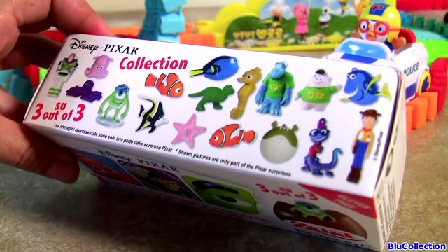 NEW Disney Pixar Surprise Eggs Finding Nemo, Monsters Inc., Toy Story same as Kinder Huevos Sorpresa