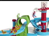 Juguete Playskool Heroes Marvel Spider-Man Adventures Web Racing Funhouse Playset