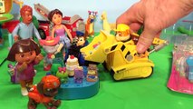Paw Patrol with Shopkins and Dora the Explorer , a Surprise Birthday Gift foiled by Swiper