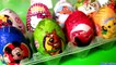 10 Surprise Easter Eggs T-Rex Dinosaur Mickey Mouse Clubhouse Flintstones LionKing Kinder Huevos
