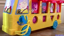 Play Doh Surprise Peppa School Bus KIDS Baby Toy - Ônibus de Atividades da Peppa Pig e George Pig