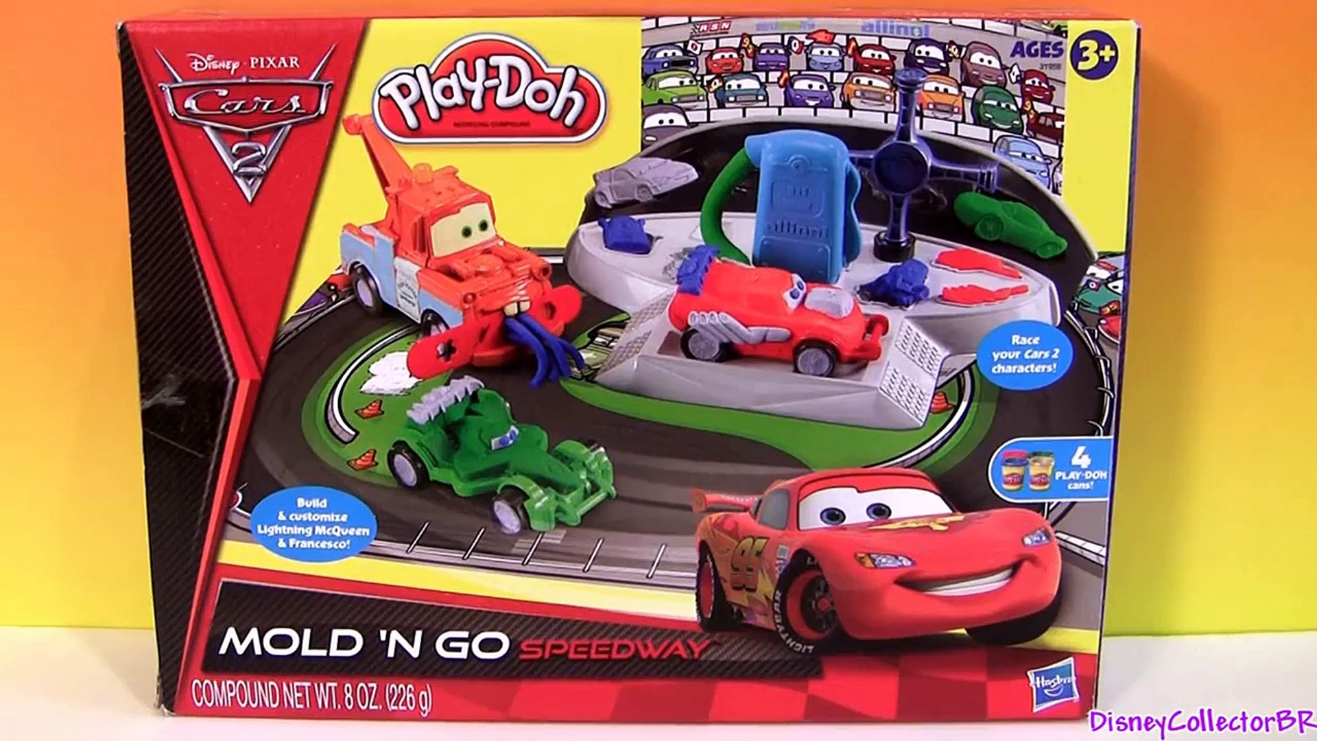 Play-Doh Cars 2 Mold and Go Speedway Playset Disney Pixar Epic Review Mold  Build Car-Toys play doh - Dailymotion Video