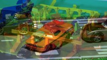 Disney Pixar Cars Tribute to Snot Rod, with Mack, Lightning, DJ, Wingo and Boost