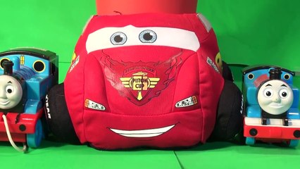 Thomas and Friends Counting Trains in the Pixar Cars Carry Case