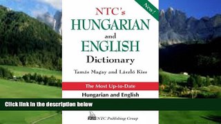 Big Deals  NTC s Hungarian and English Dictionary  Full Read Best Seller