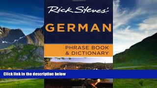 Big Deals  Rick Steves  German Phrase Book and Dictionary  Best Seller Books Most Wanted