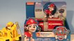 Paw Patrol , MARSHALLS FIRE FIGHTIN TRUCK unboxing our second Paw Patrol Toy, with RUBBLE !